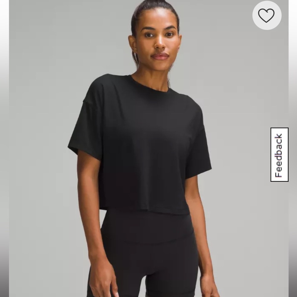 Lululemon Abraision-Resistant Training T-Shirt, Size 6, Graphite Grey